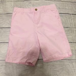 Janie and jack pink chino shorts adjustable waste dress shorts